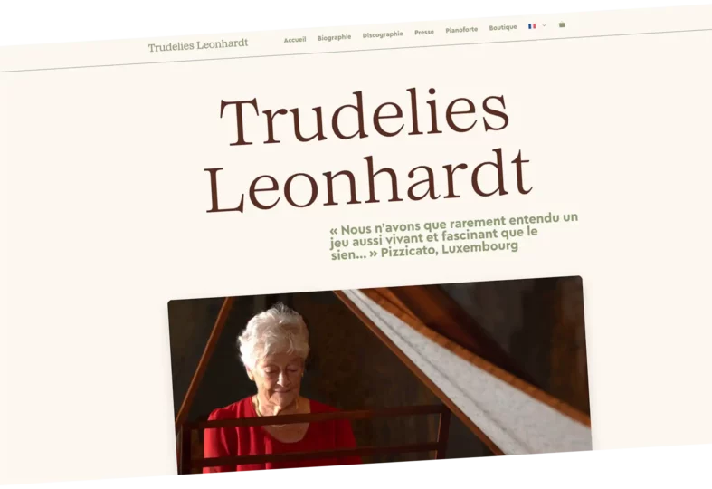 Site de Trudelies Leonhardt